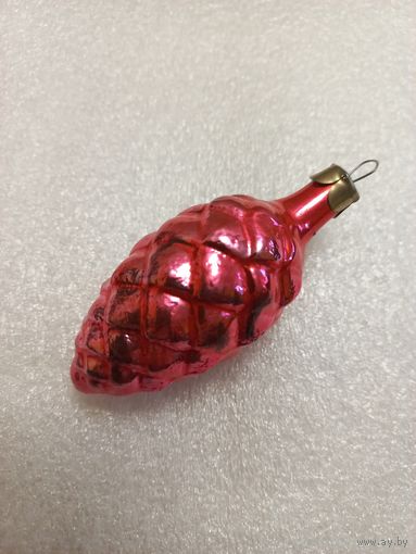 Елочная игрушка "Шишка" (СССР, середина 1960-ых - начало 1970-ых). Каталог