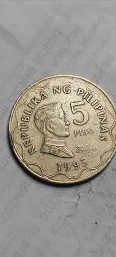 Филиппины 5 песо 1995