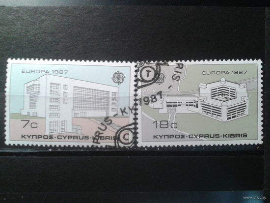 Кипр, 1987. Современная архитектура, полная серия
