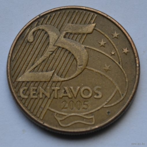 Бразилия, 25 сентаво 2005 г.