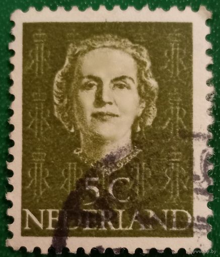 Нидерланды 1949. Портрет королевы Юлианы