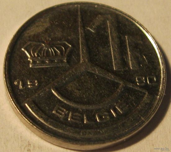 Бельгия 1 франк 1990