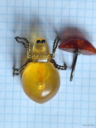 Брошь и кольцо