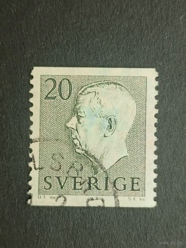 Швеция 1951-1957. Король Швеции Густав VI Адольф
