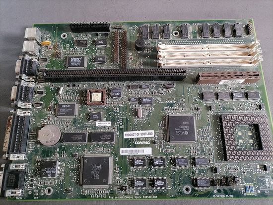 Ретро материнка compaq