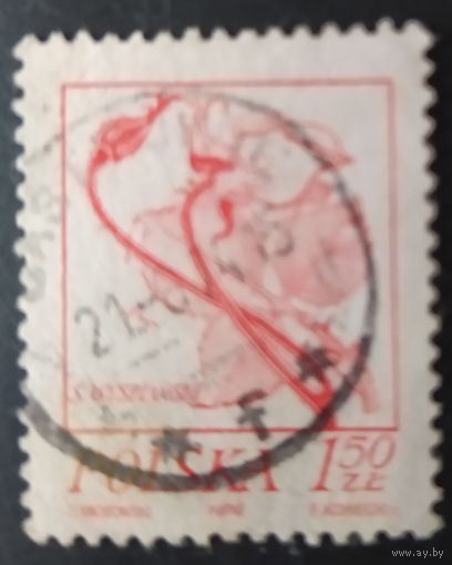 Польша 1974 Цветы. без клея. 1 из 6