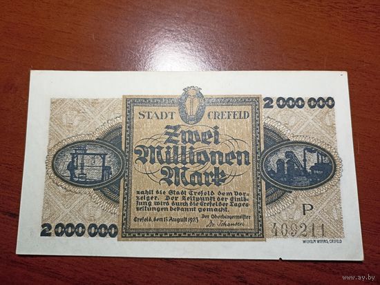Германия 2 миллиона марок (2)