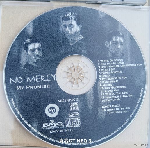 CD No Mercy My Promise
