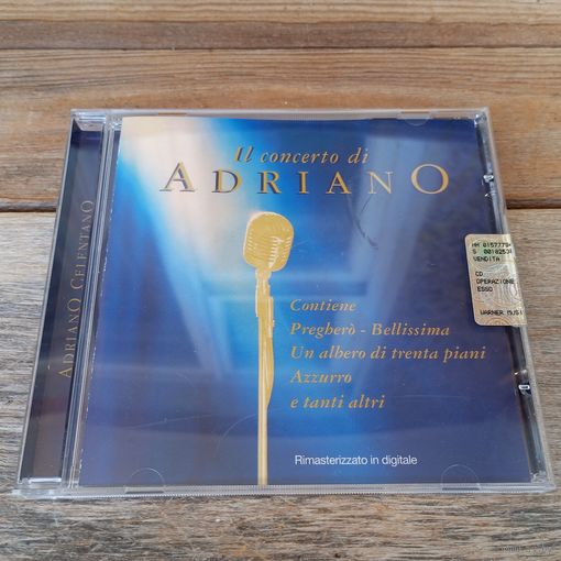 CD - Адриано Челентано - Il concerto di Adriano - Warner Music, Италия