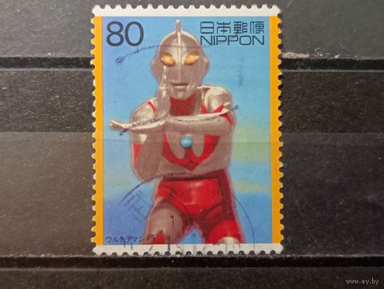 Япония, 2000. Анимация. Mi-1,9 евро гаш.