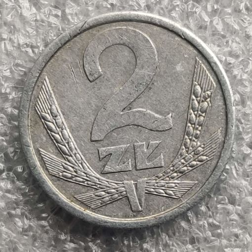 Польша 2 злотых  1989 г.