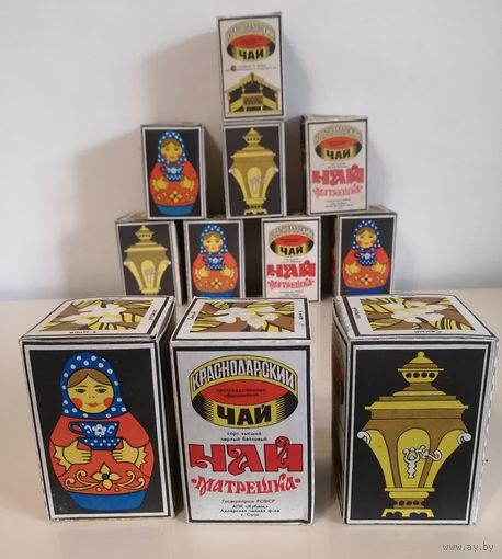 Чай Матрёшка СССР. Цена за один