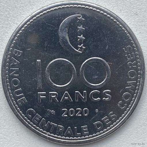 Коморские острова (Комморы) 100 франков 2020 г.