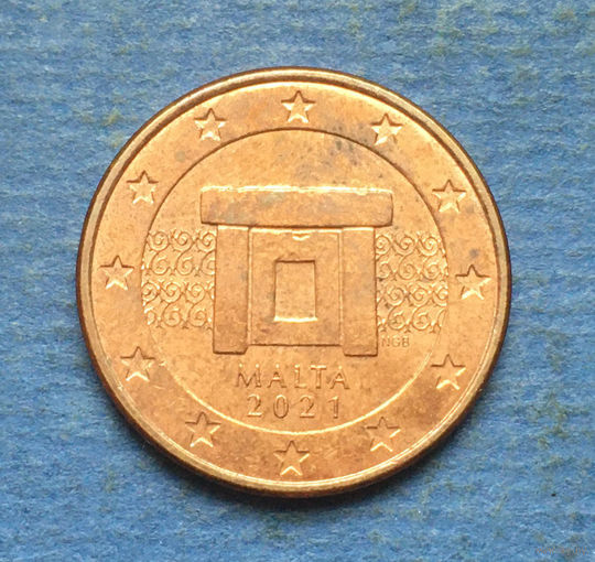 Мальта 5 евроцентов 2021