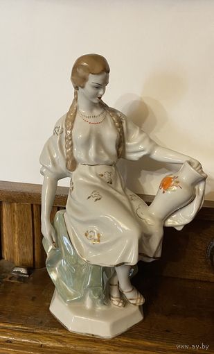Редкая фигура ХУДОЖНИЦА (Баранiвка, УССР) 1960-е годы