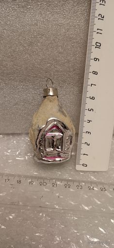 Ёлочная игрушка. Домик. 25-3