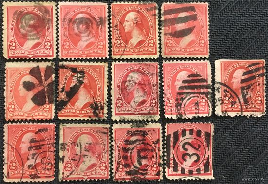 ЦІКАВІЦЬ АБМЕН! 1894 WASHINGTON 2 цэнта