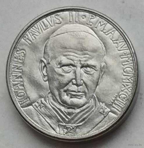 Ватикан 50 лир 1993 г.