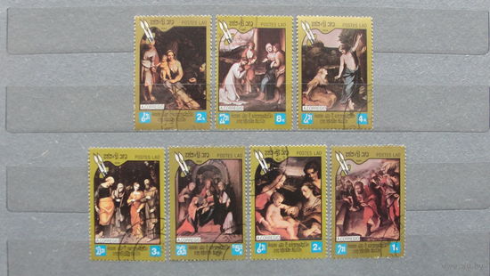 Продажа коллекции с 1 рубля! Искусство на почтовых марках мира.