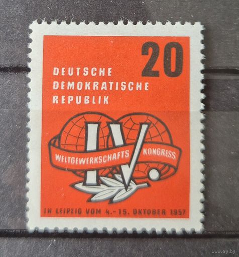 Германия, ГДР 1957 г. Mi.595 MNH** полная серия