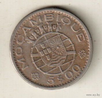 Мозамбик 5 эскудо 1973