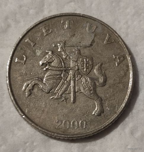 Литва 1 лит, 2000 (14-18-9)