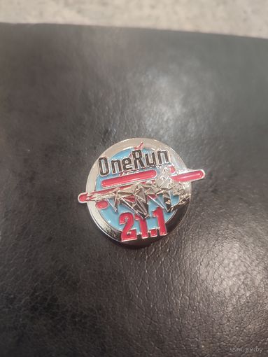 Значок забега OneRun 2025