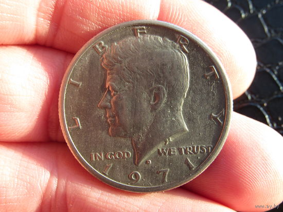 1\2 доллара, 1971 Пол Доллара Кеннеди. США.