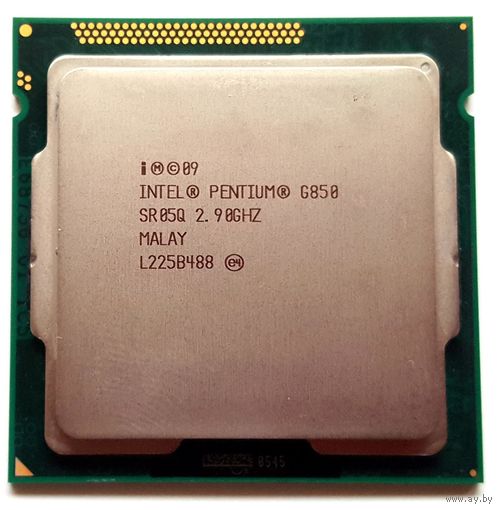 Процессор Intel Pentium G850, 2,9 GHz, LGA1155
