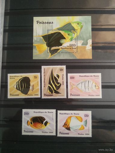 Бенин 1996 г. Рыбы.