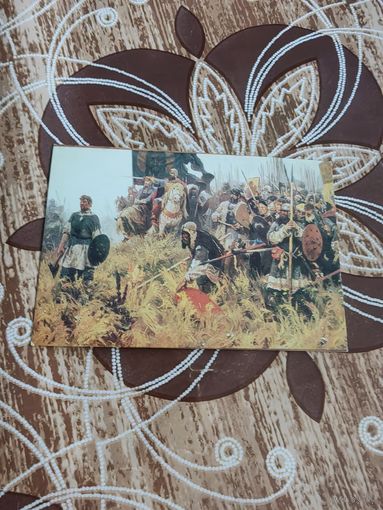 Календарик,живопись,1989