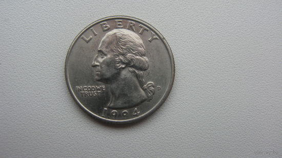США 25 центов 1994  D