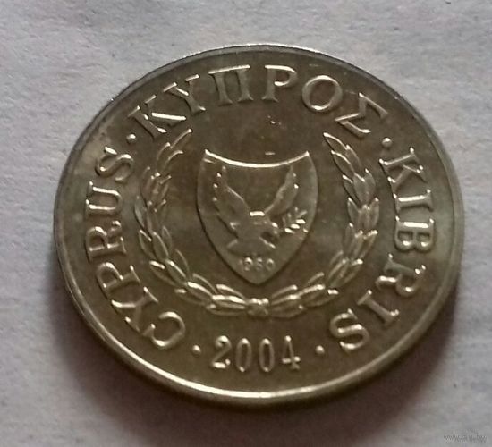 10 центов, Кипр  2004 г.
