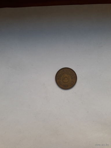 Египет 5 пиастров 1992