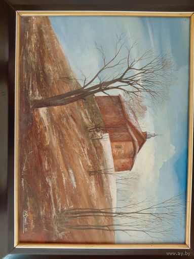 Картина "Каложская церковь"