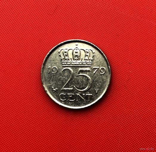 25-05 Нидерланды, 25 центов 1979 г.