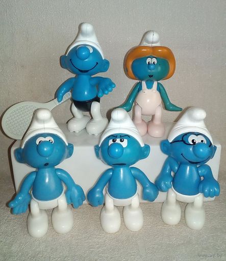 Смурфы Шлюмпфы Штрумпфы МакДональдс