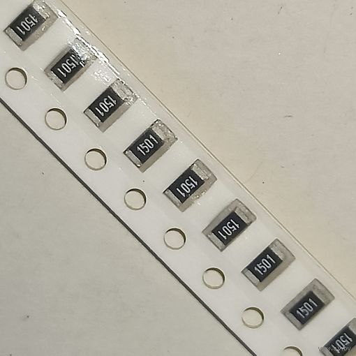 1206. 1,5 кОм ((цена за 50 шт)) 1%. Резисторы чип smd. 1,5кОм. 3216
