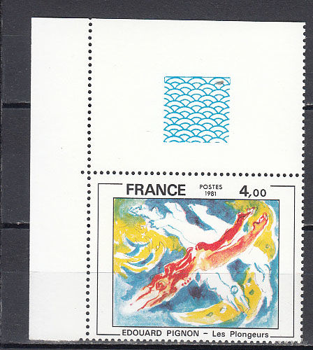 Искусство. Живопись. Франция. 1981. 1 марка. Michel N 2286 (1,8 е)