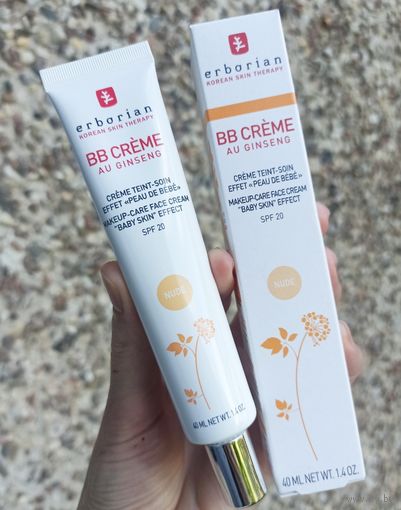 Erborian BB Creme Au Ginseng 40 ml в оттенке Nude