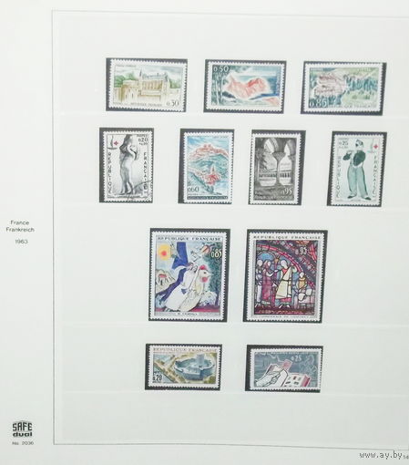 ФРАНЦИЯ.Хронология.РАСПРОДАЖА АЛЬБОМА ПОСТРАНИЧНО !Могут встречаться аккуратные наклейки! СОСТОЯНИЕ НА ФОТО !