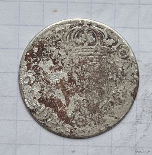 6 грош 1656 год