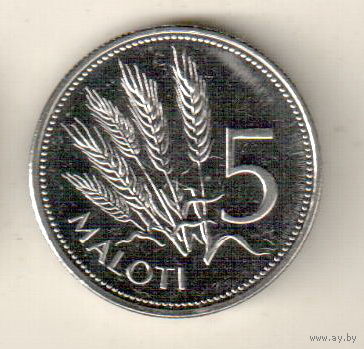 Лесото 5 малоти 2010