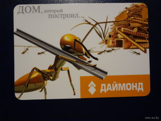 Календарик 2005 г.  Дом, который построил... Даймонд.