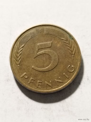 Германия 5 пфенинг 1986 J