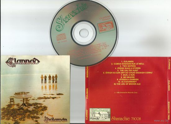 CLANNAD - Dulaman (аудио CD 1988 ENGLAND)
