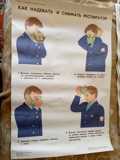 Плакат "Гражданская оборона"\д