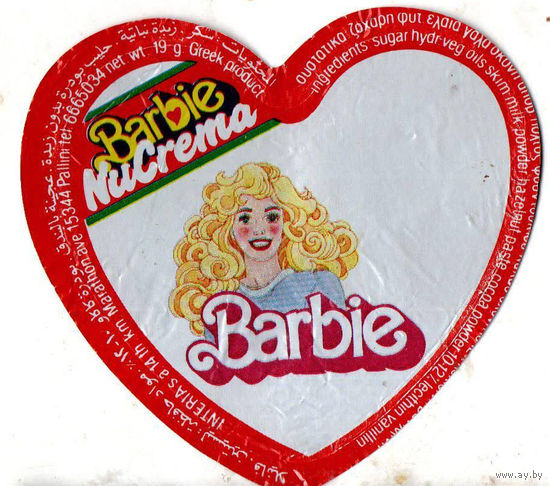 Фантик Barbie, 90-е