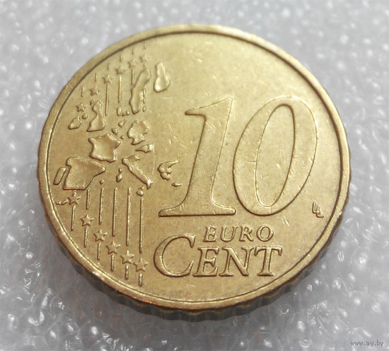 10 евроцентов 2002 (F) Германия #04