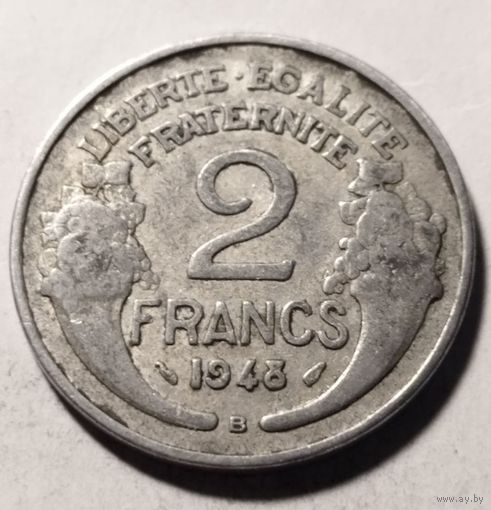 Франция 2 франка 1948